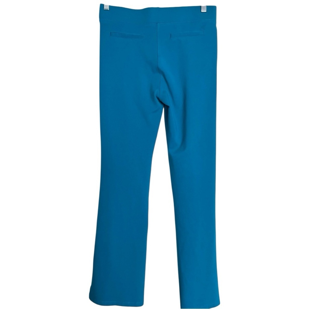 Betabrand Sailor 6 Button Bootcut Yoga Dress Pants Size Medium Teal - Picture 7 of 10